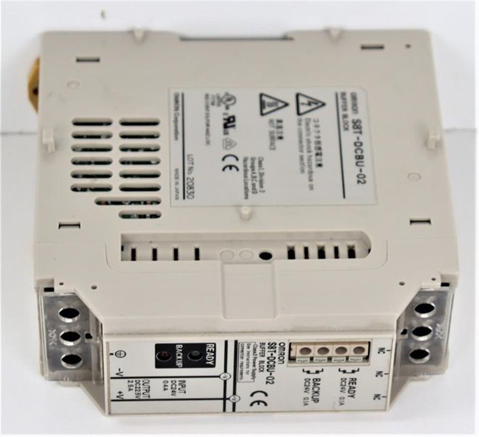 Omron S8T-DCBU-02 Buffer Block Netzteil TOP ZUSTAND