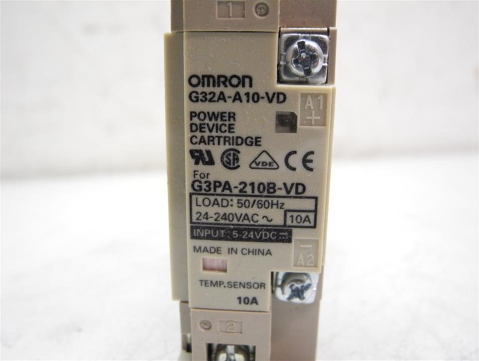 Omron Solid State Relay  G32A-A10-VD for G3PA-210B-VD 240V 10A 24VDC Neuwertig