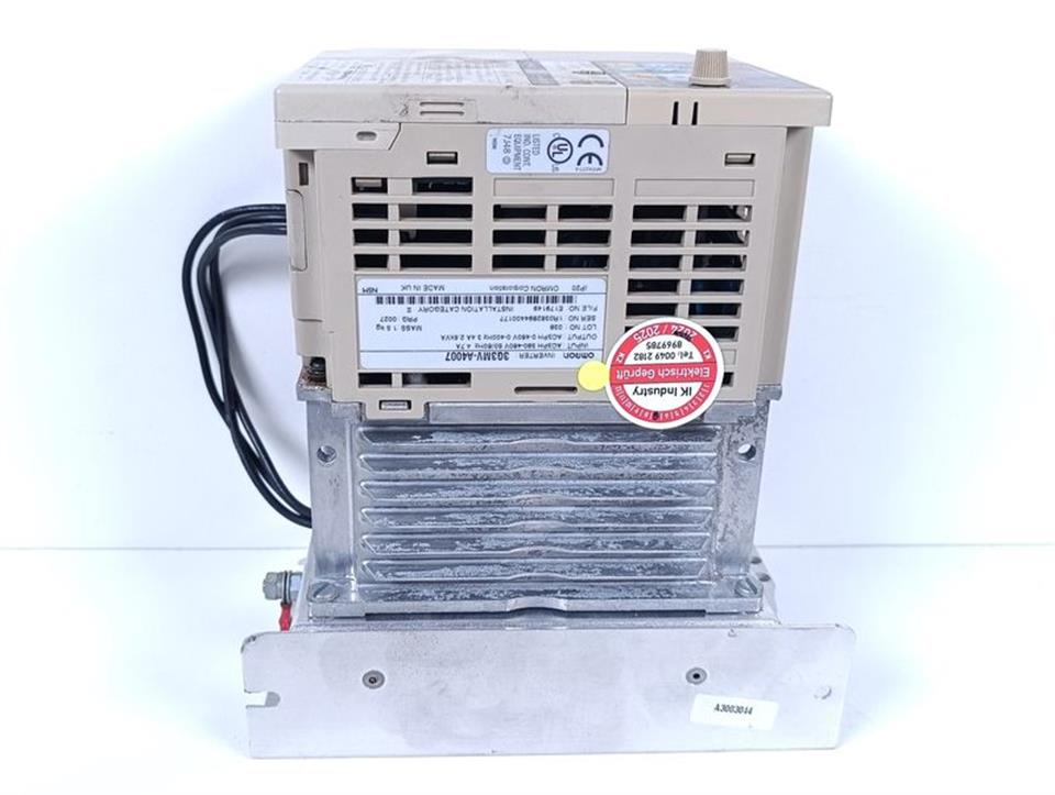 Omron Sysdrive 3G3MV Inverter 3G3MV-A4007 400V 0,37kw + Filter TESTED & TOP ZUSTAND