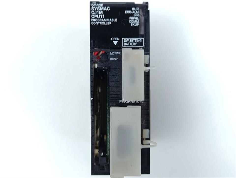 Omron Sysmac CJ1M-CPU11 Ver.2.0 Abdeckung gebrochen TESTED
