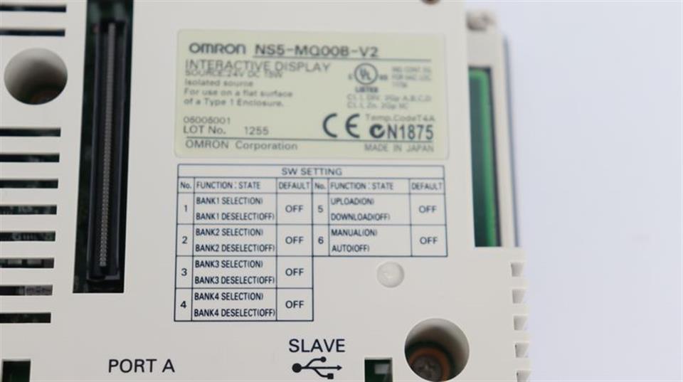 Omron Touch Panel NS5-MQ00B-V2 Interactive Display NEUWERTIG TESTED