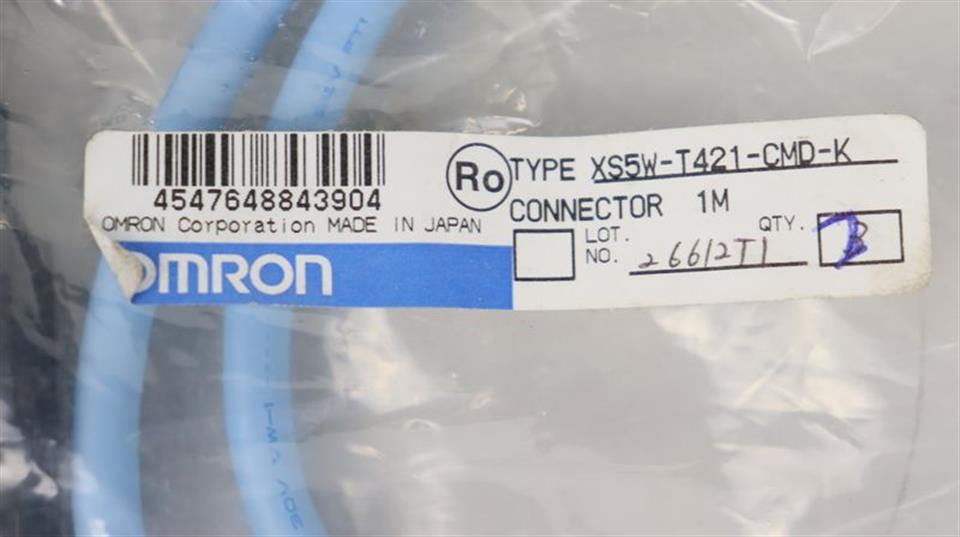 Omron XS5W-T421-CMD-K Connector UNUSED OVP