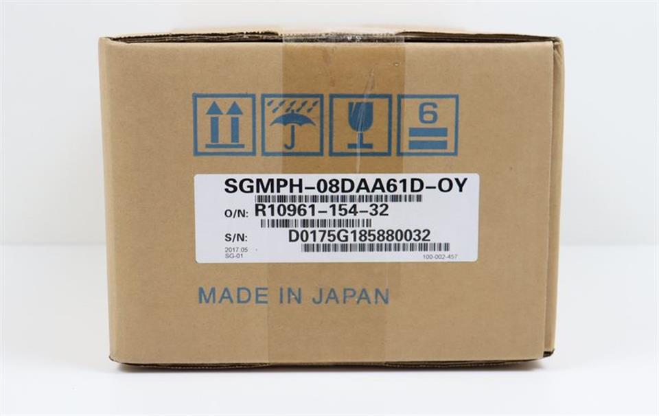 Omron Yaskawa AC Servo Motor SGMPH-08DAA61D-OY UNUSED & OVP & SEALED