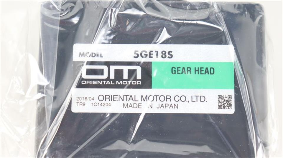 Orientalmotor 5GE18S 2016/04 UNUSED & OVP