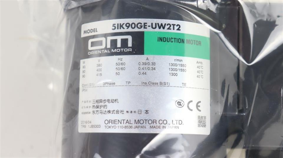 Orientalmotor 5IK90GE-UW2T2 2014/04 UNUSED & OVP