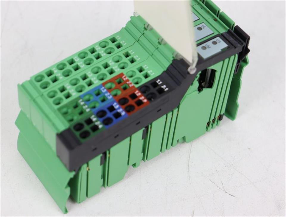 PHOENIX CONTAC IBS IL 24 BK-T/U Nr. 2742094 Module-ID: 4 TESTED