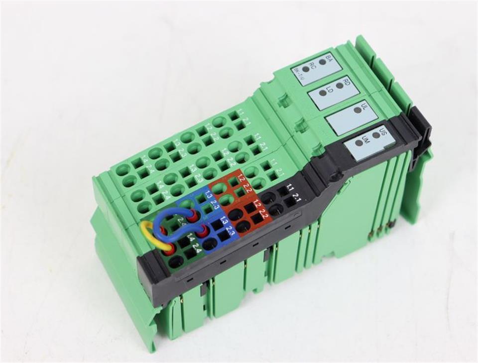 PHOENIX CONTAC IBS IL 24 BK-T/U Nr. 2742094 Module-ID: 4 TESTED & TOP ZUSTAND