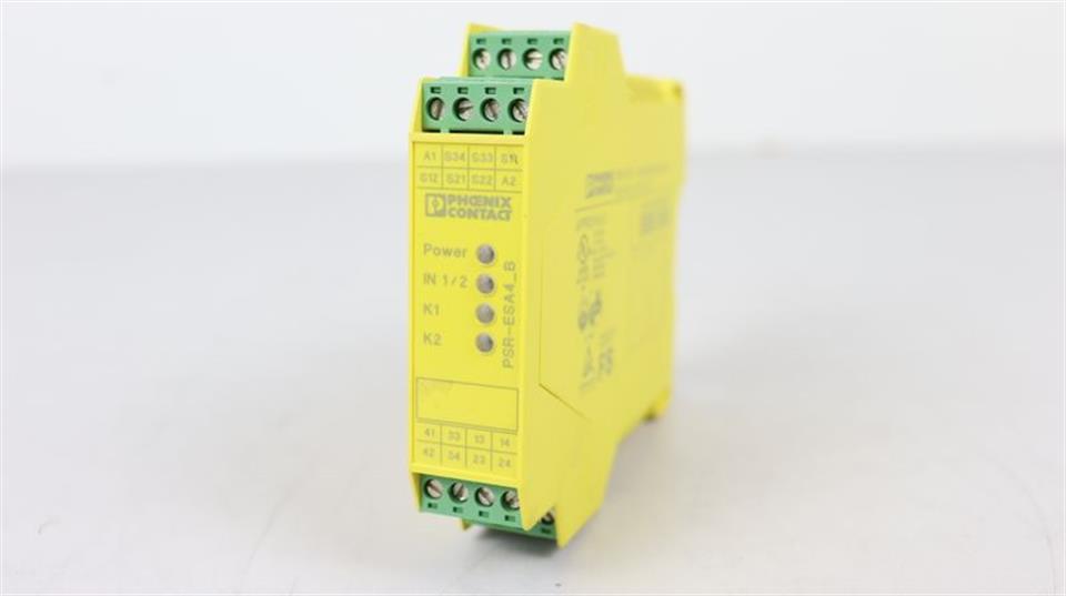 PHOENIX CONTACT PSR-SCP-24UC/ESA4/3X1/1X2/B Safety Relay OrdNr 2963763 TESTED