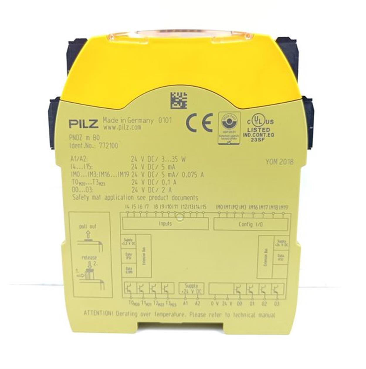 Pilz PNOZ m B0 Steuerungssystem Ident No.772100 Version 2.3 TESTED & TOP ZUSTAND