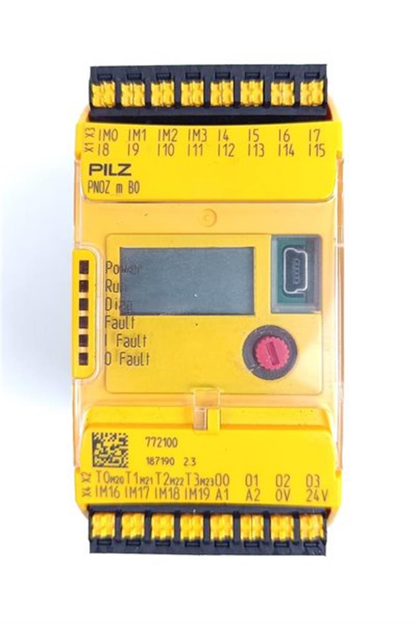 Pilz PNOZ m B0 Steuerungssystem Ident No.772100 Version 2.3 TESTED & TOP ZUSTAND