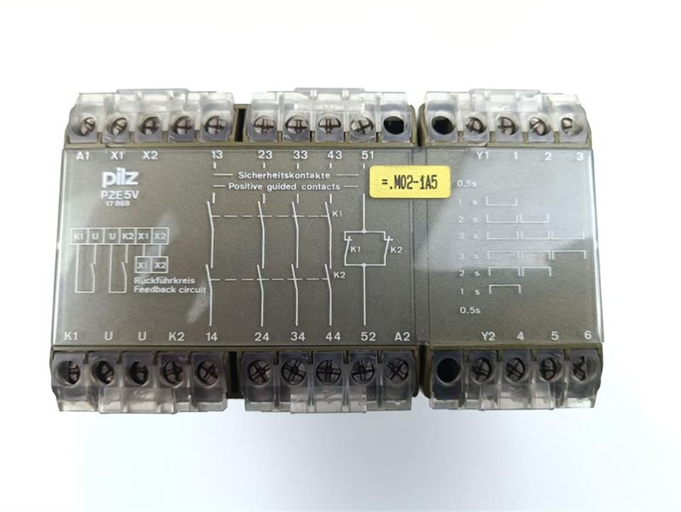 Pilz PZE5V 0,5-3s 24VDC 4S 1Ö ID No.: 474965