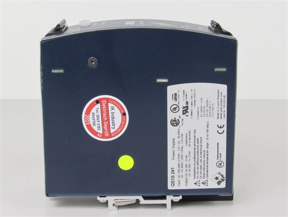 Puls Power Supply QS10.241 230V 24V DC 10A 240W Netzteil TESTED & NEUWERTIG