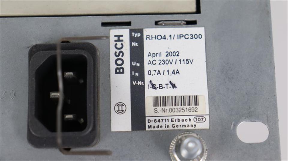 Rexroth Bosch PC Type: RHO4.1/IPC300 RH04.1/IPC 300 TESTED