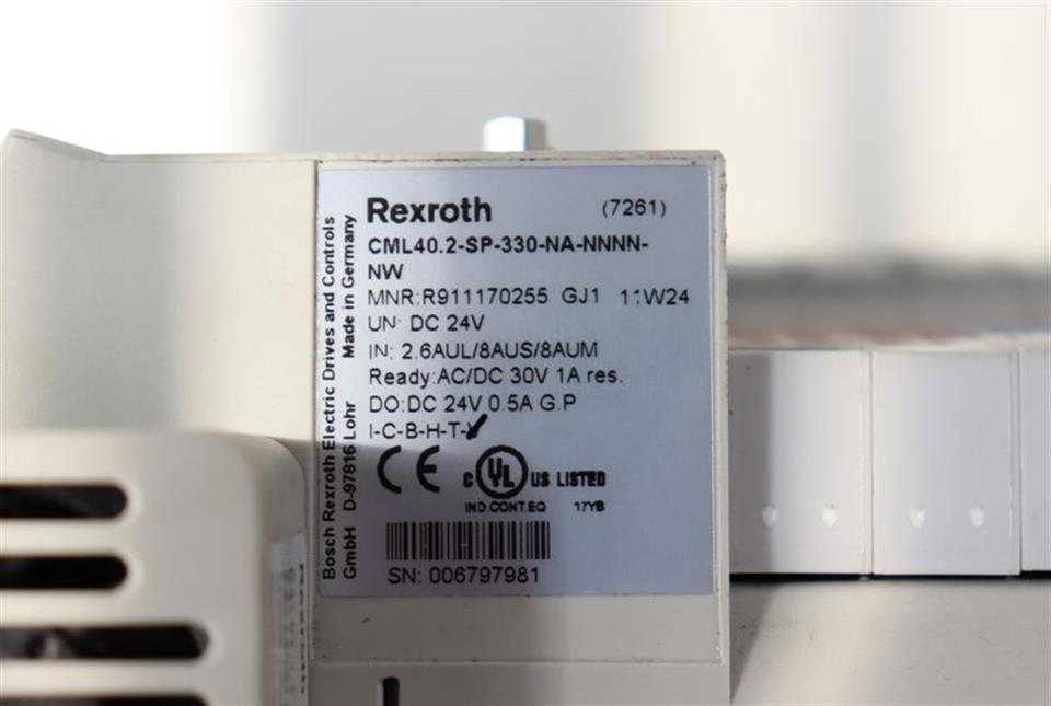 Rexroth CML40.2-SP-330-NA-NNNN-NW CML40.2-SP-330-NA-NNNN-NW + SPEICHERKARTE