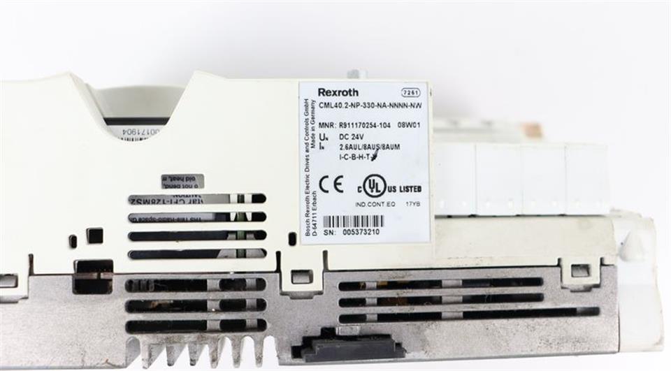 REXROTH IndraControl CML40.2-NP-330-NA-NNNN-NW FD: 08W01 TESTED TOP ZUSTAND