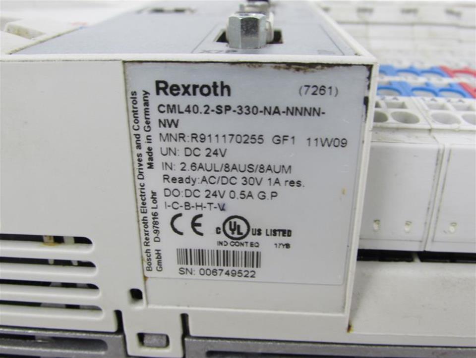Rexroth IndraControl L40 CML40.2-SP-330-NA-NNNN-NW TESTED