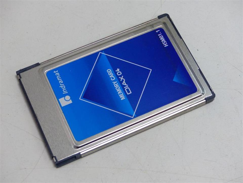 Rexroth Indramat HDS04.2-W200N-HS33-01-FW R911281968 + Memory Card Top Zustand