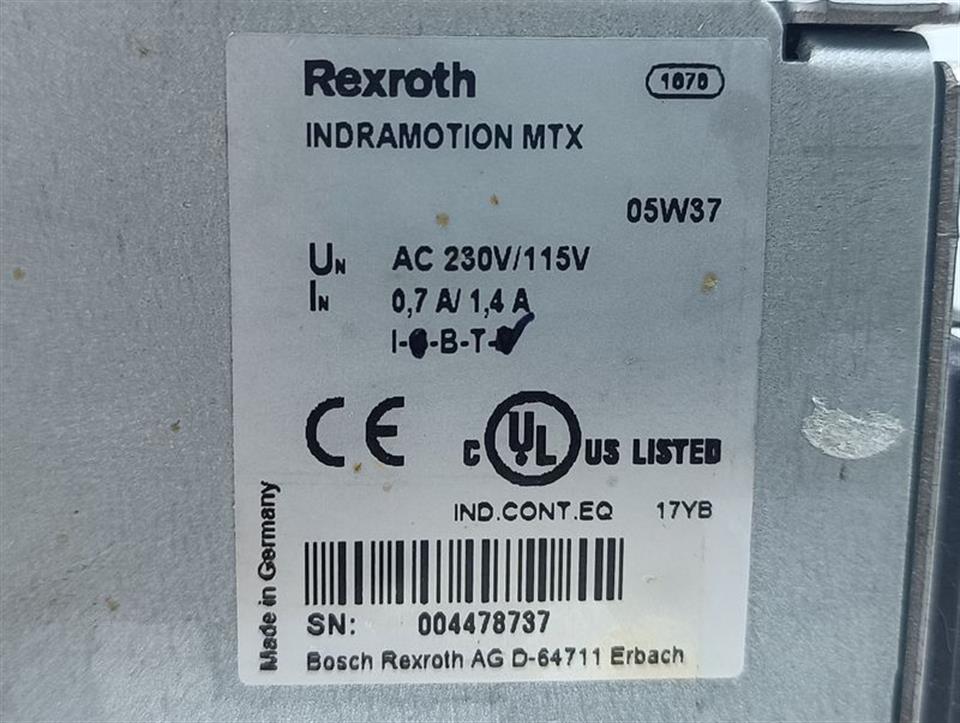 Rexroth IPC40.2G4A-512N-P8C-ND-NN-FW R911.305.288-205 CMP60.1-SP-304-FN-NNNN-NW