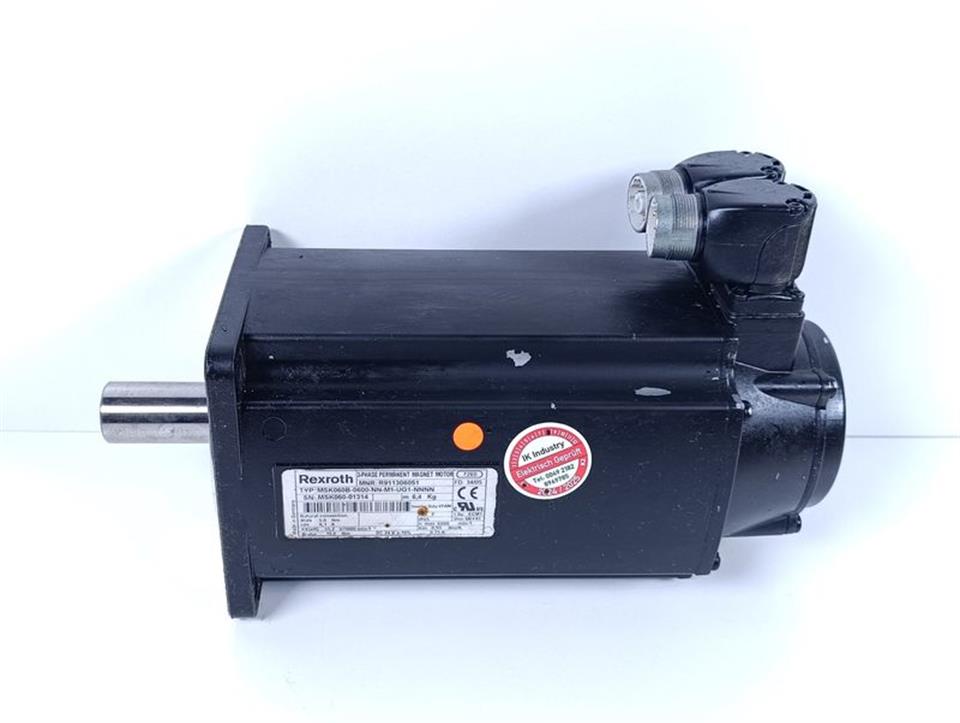 Rexroth MSK060B-0600-NN-M1-UG1-NNNN R911306051 nmax: 6000min-1 TESTED