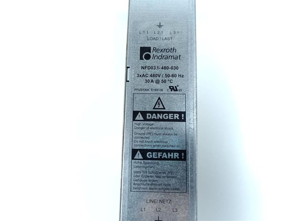 Rexroth Netzfilter NFD03.1-480-030 3x AC480V 50/60Hz