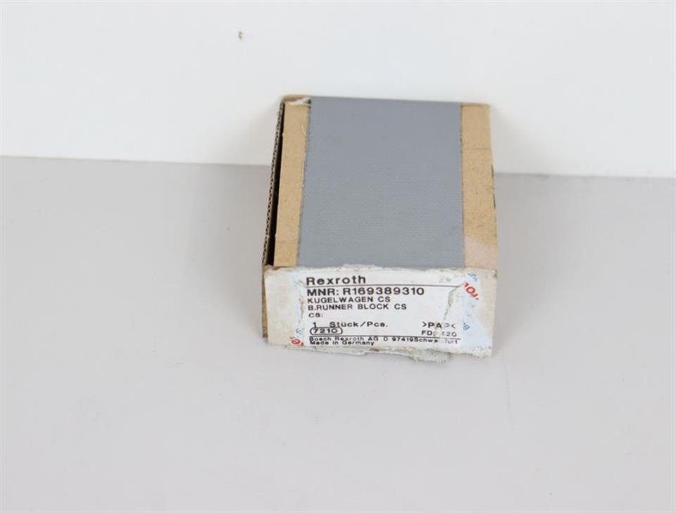Rexroth R169389310 Kugelwagen/Führungswagen NEUWERTIG & OVP