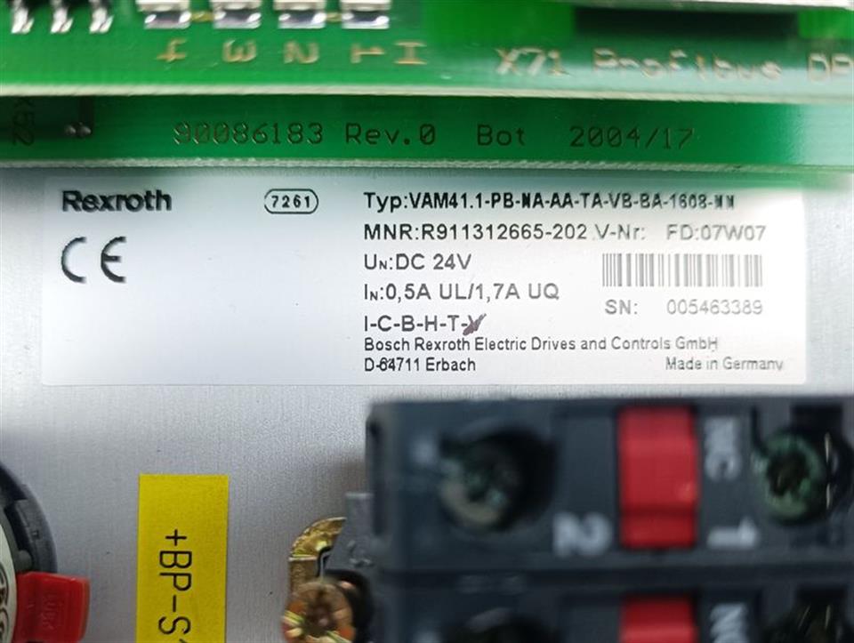 Rexroth VAM41.1-PB-NA-AA-TA-VB-BA-1608-NN MNR:R911312665-202