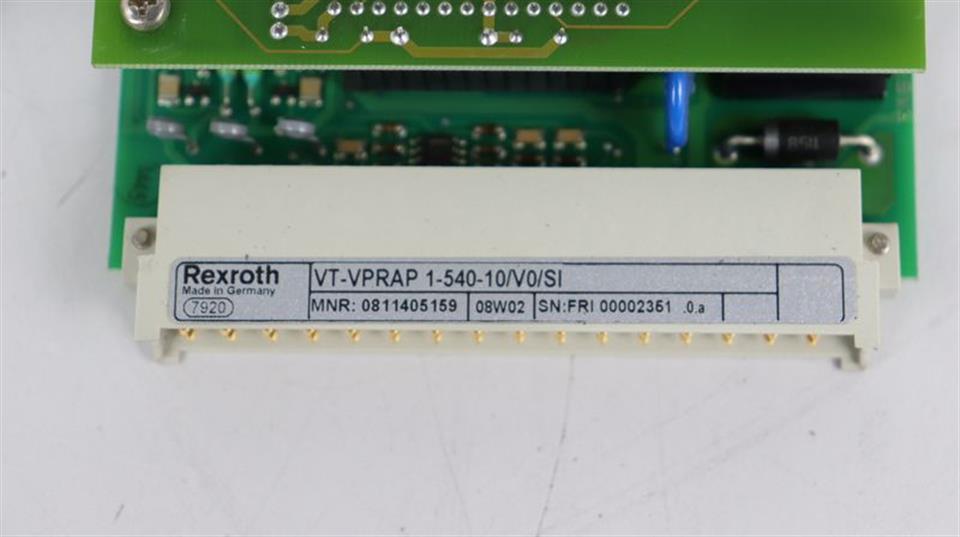 Rexroth VT-VPRAP 1-540-10/V0/SI MNR: 0811405159 UNUSED & OVP