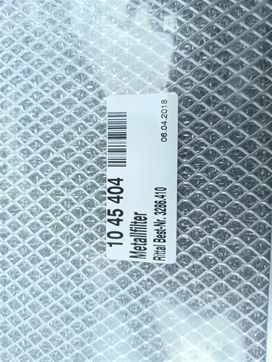 Rittal 3286.410 METALLFILTER 1045 404 UNUSED & OVP