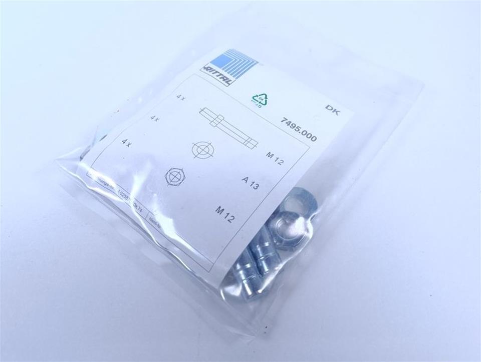 Rittal DK 7495.000 4x Doppellenkrollen 2x mit Feststeller UNUSED & OVP