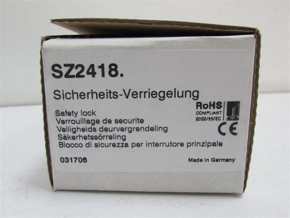 RITTAL SZ2418 24VDC/8W 2,5kV Sicherheitsverriegelung  UNUSED OVP