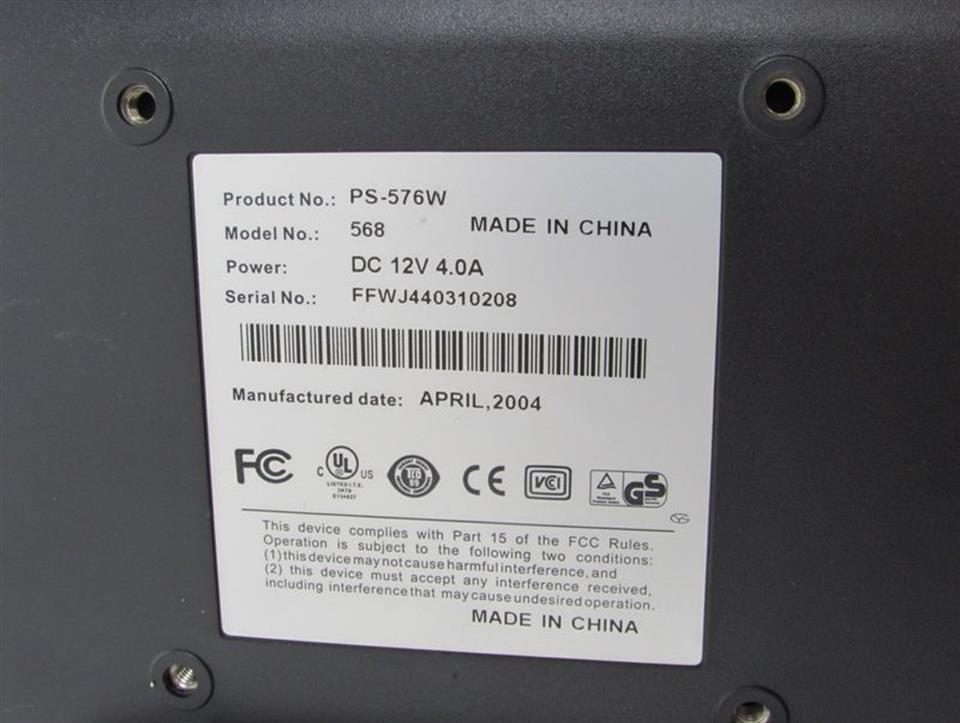 RITTAL TFT Monitor SM 6450.010 15" Compact Modul BCM15X15-R TESTED & TOP ZUSTAND