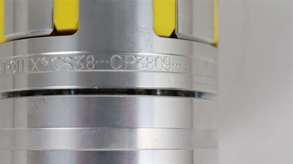 Rotex GS38 elastische Klauenkupplung Bohrung 38 mm / 32 mm Länge 110mm UNUSED