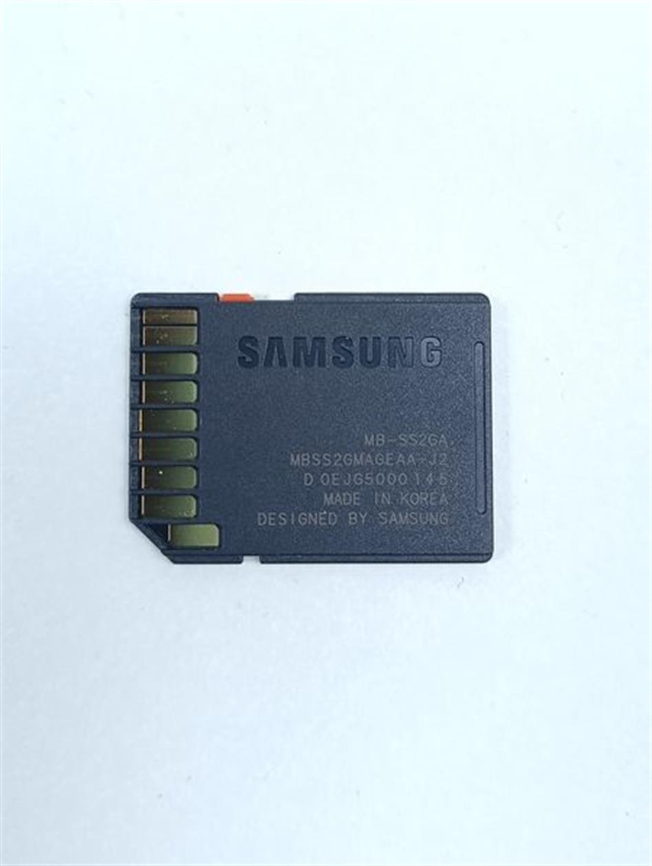 Samsung MB-SS2GA MBSS2GMAGEAA-J2 Memory CARD Speicherkarte 2GB SD Klasse 4 NEUWERTIG