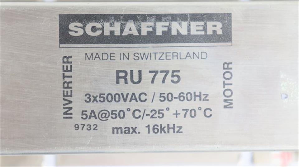 Schaffner Netzfilter Line Filter RU 775 TOP ZUSTAND