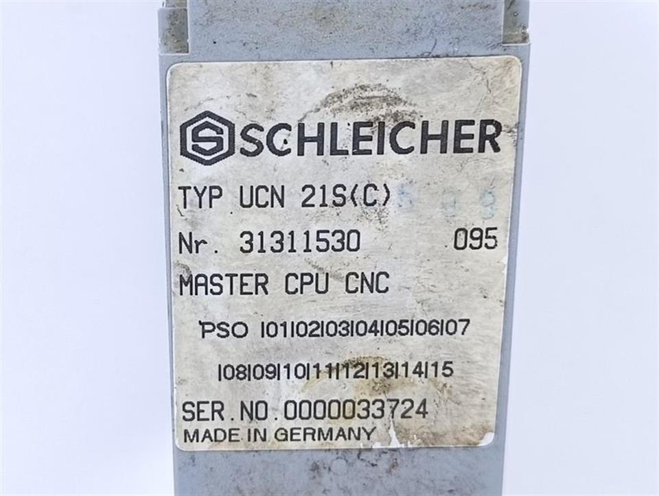 Schleicher Typ UCN 21S (C) Nr. 31311530 Master CPU CNC TESTED