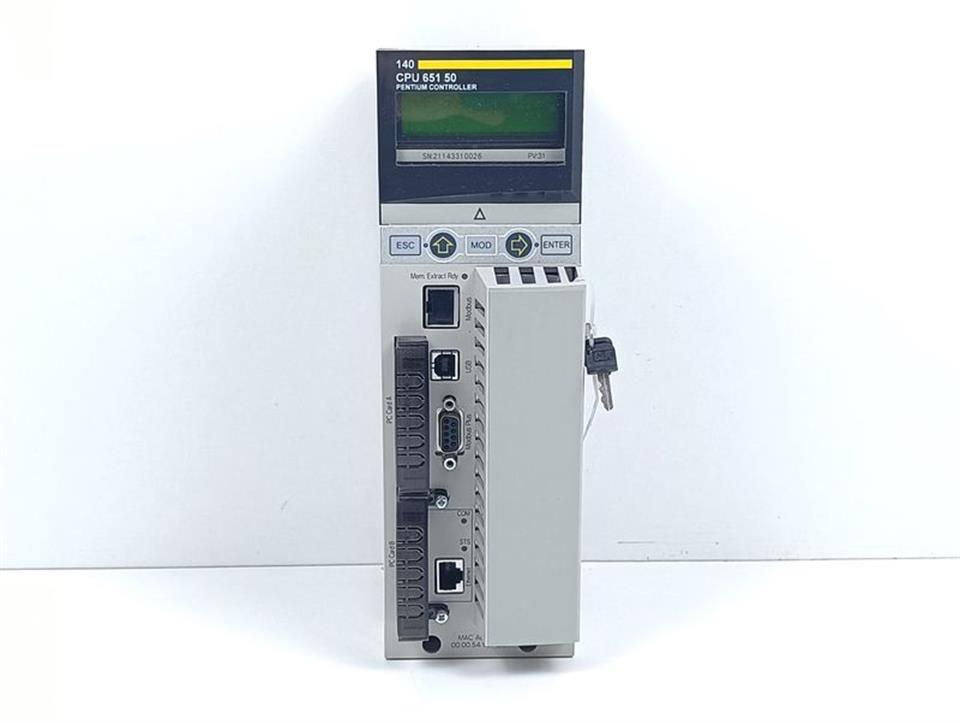 Schneider Electric 140CPU65150 QTM CPU UNITY 1M Pentium Controller NEUWERTIG