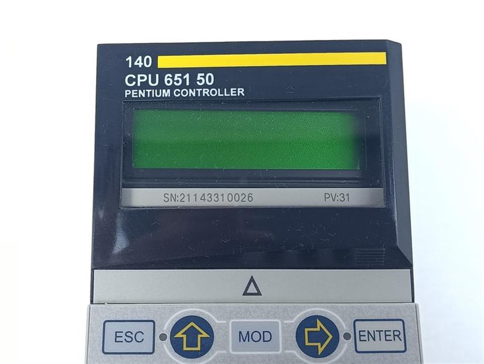 Schneider Electric 140CPU65150 QTM CPU UNITY 1M Pentium Controller NEUWERTIG