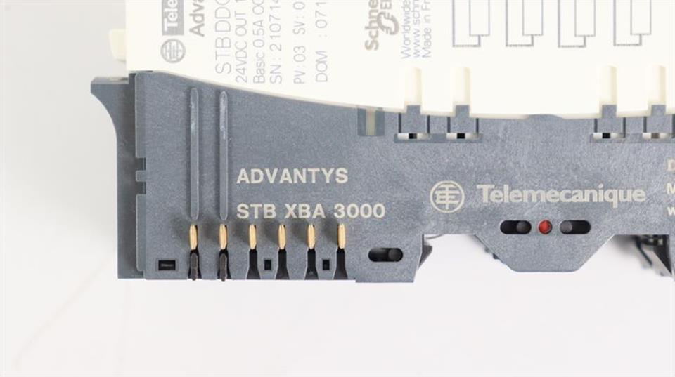 Schneider Electric Advantys STBDDO3705 + STB XBA 3000 TOP ZUSTAND TESTED