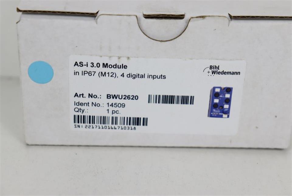 Schneider Electric AS-i 3.0 Module in IP67 (M12), 4 digital inputs UNUSED & OVP