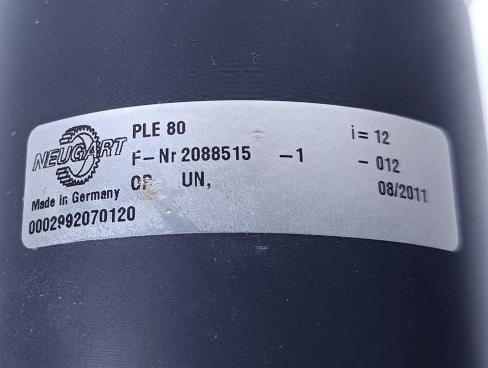 Schneider Electric BRH0853S1009 + Neugart PLE 80 i=12 F-Nr. 2088515 NEUWERTIG