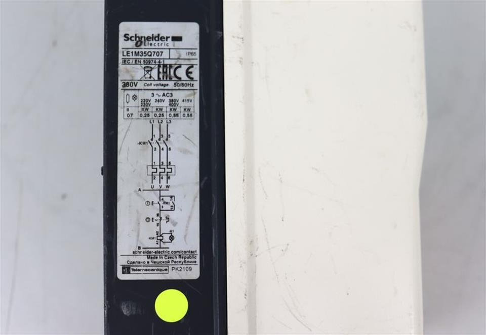Schneider Electric LE1M35Q707 IP65 Motorstarterkombinationen TOP ZUSTAND