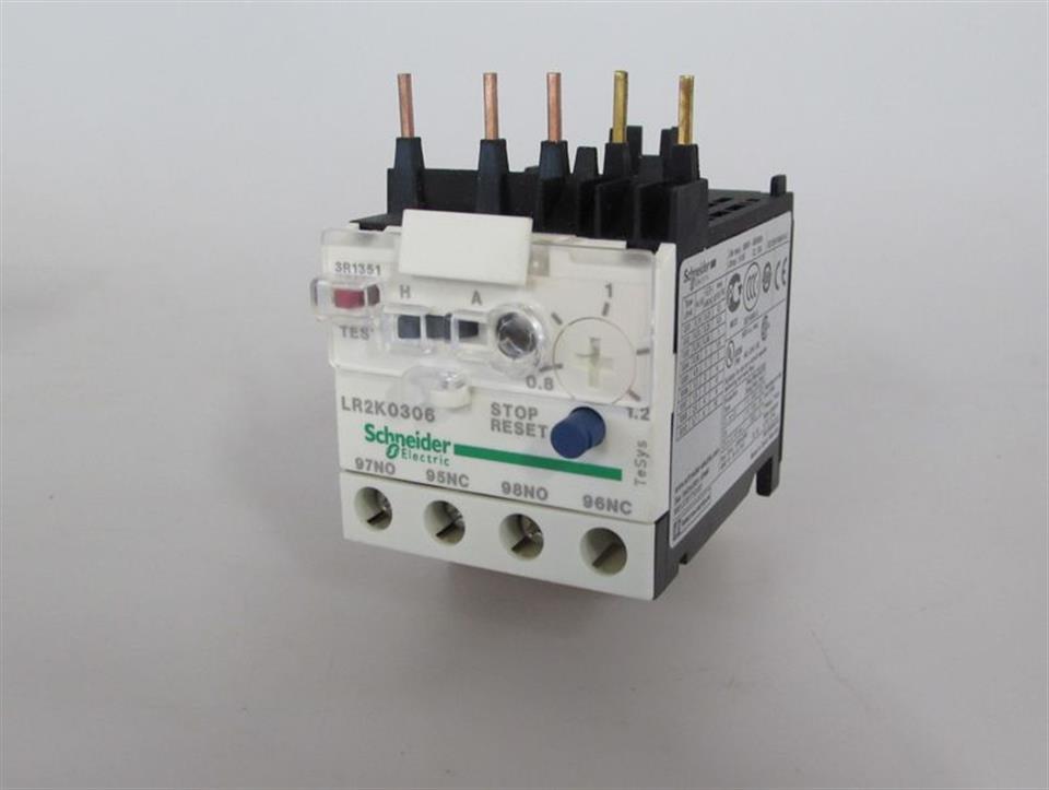 Schneider Electric LR2 K0306 LR2K0306 Therm. Motorschutzrelais TeSys 023042 OVP