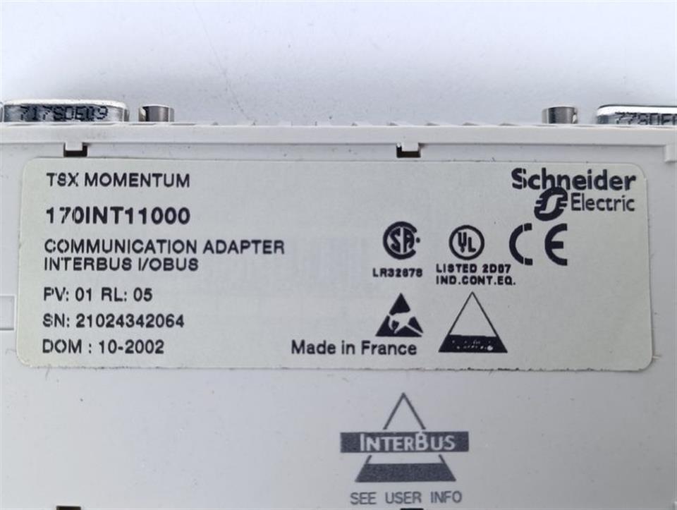 Schneider Electric TSX MOMENTUM 170INT11000 Communication Adapter UNUSED & OVP