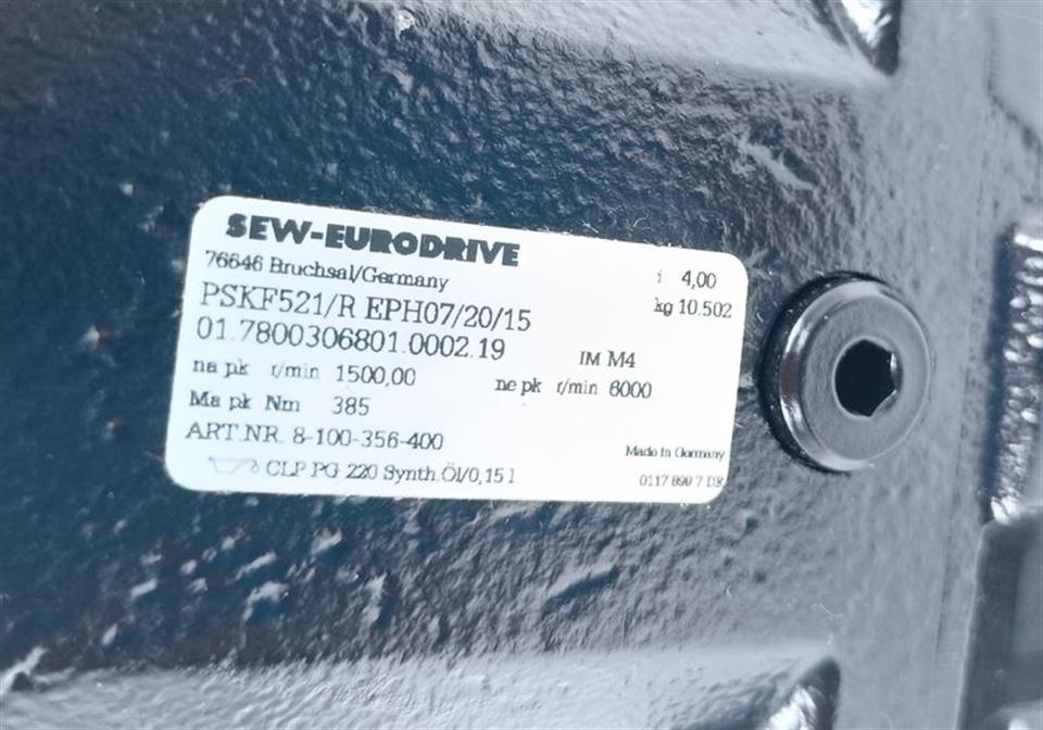 SEW-Eurodrive Getriebe PSKF521/R EPH07/20/15 Getriebe i=4