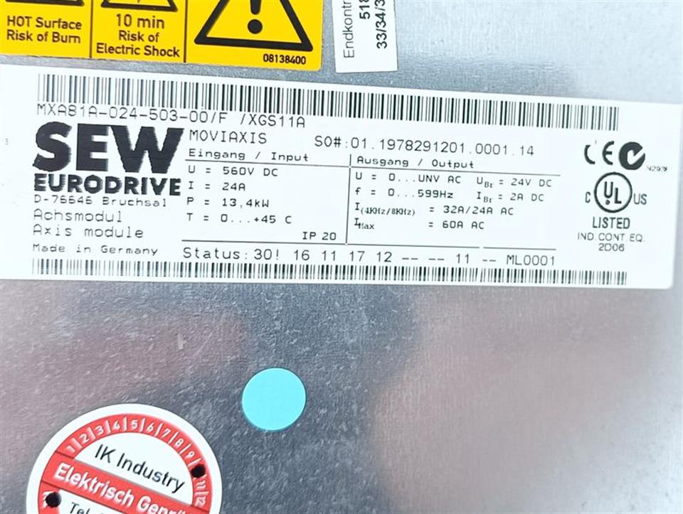 sew-moviaxis-mxa81a-024-503-00f-xgs11a-134kw-24a-tested-unused-83865-5.jpg