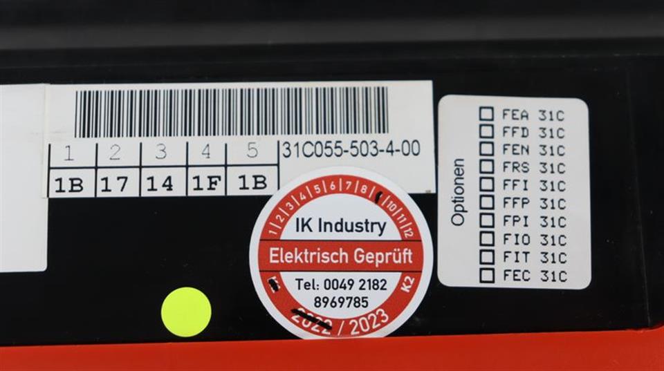 SEW MOVITRAC 31C055-503-4-00 + Bedienfeld FBG31C-08 TESTED & TOP ZUSTAND