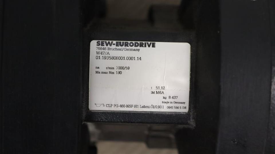 SEW Servo Getriebe Motor WT47 CMP63M/KY/RH1M/SM1 + W47/A  NEUWERTIG