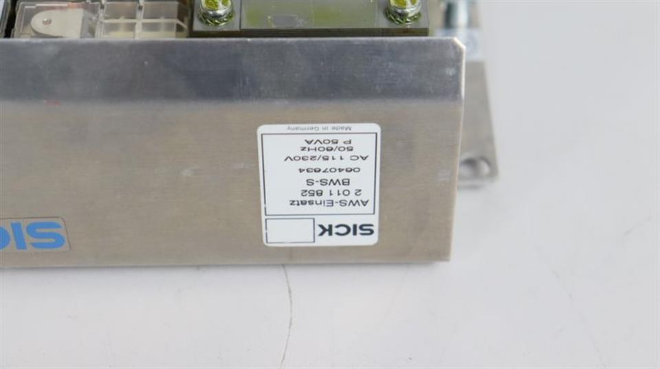 Sick AWS-Einsatz 2011852 BWS-S AC 115/230V 50/60Hz TESTED TOP ZUSTAND