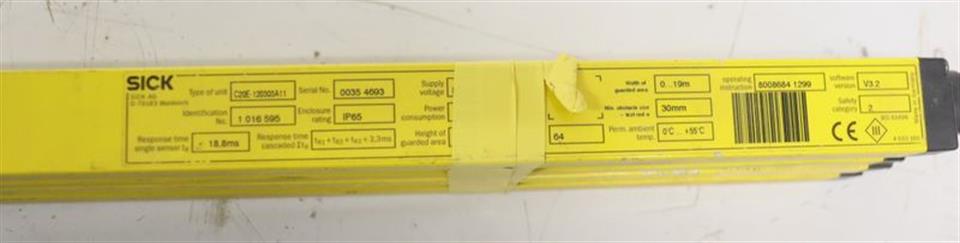 Sick C2000 extended C20S-120103A11 Sender + C20E120303A11 Empfänger TOP ZUSTAND