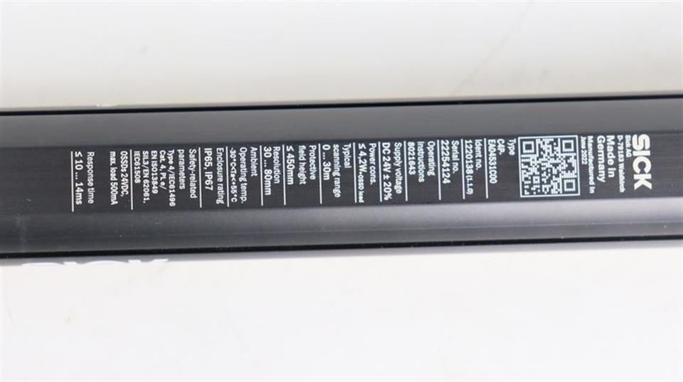 SICK CLX490-0010 P/N: 1019318 UNUSED & OVP